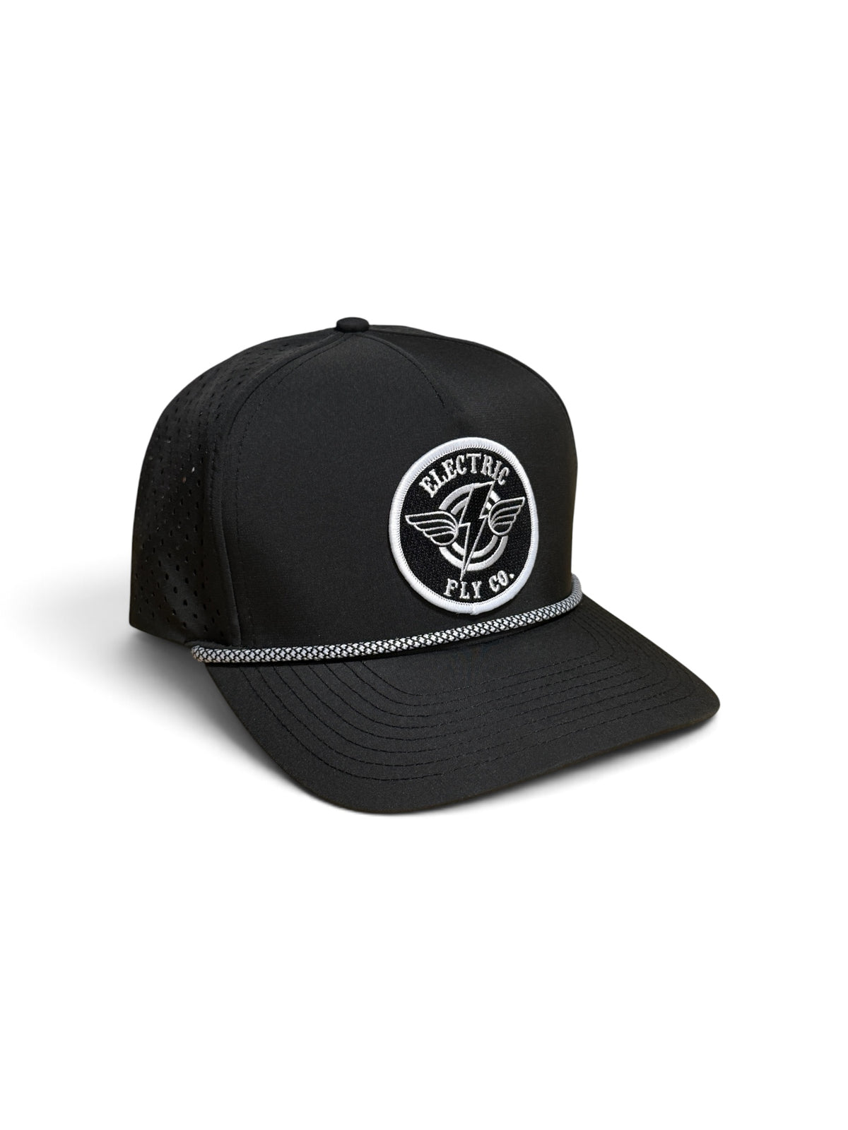 EFC White Rope/Black Snapback