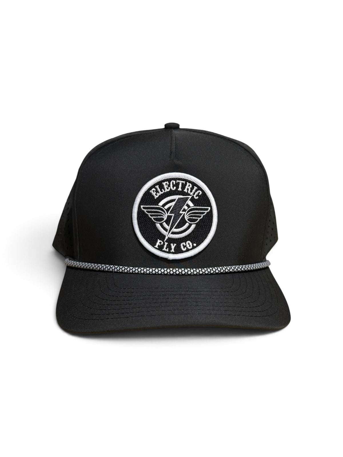 EFC White Rope/Black Snapback