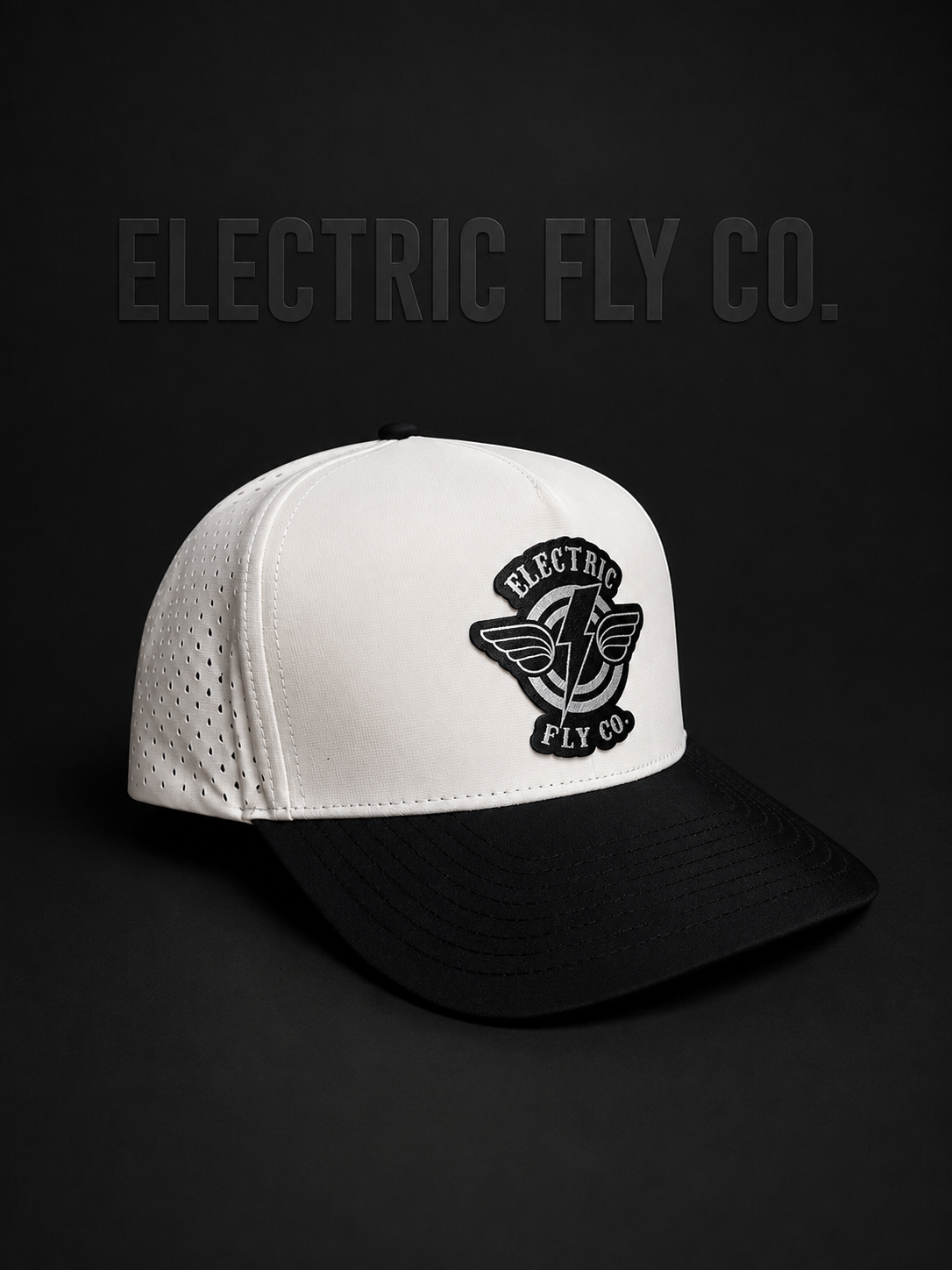 EFC White/Black Performance Snapback
