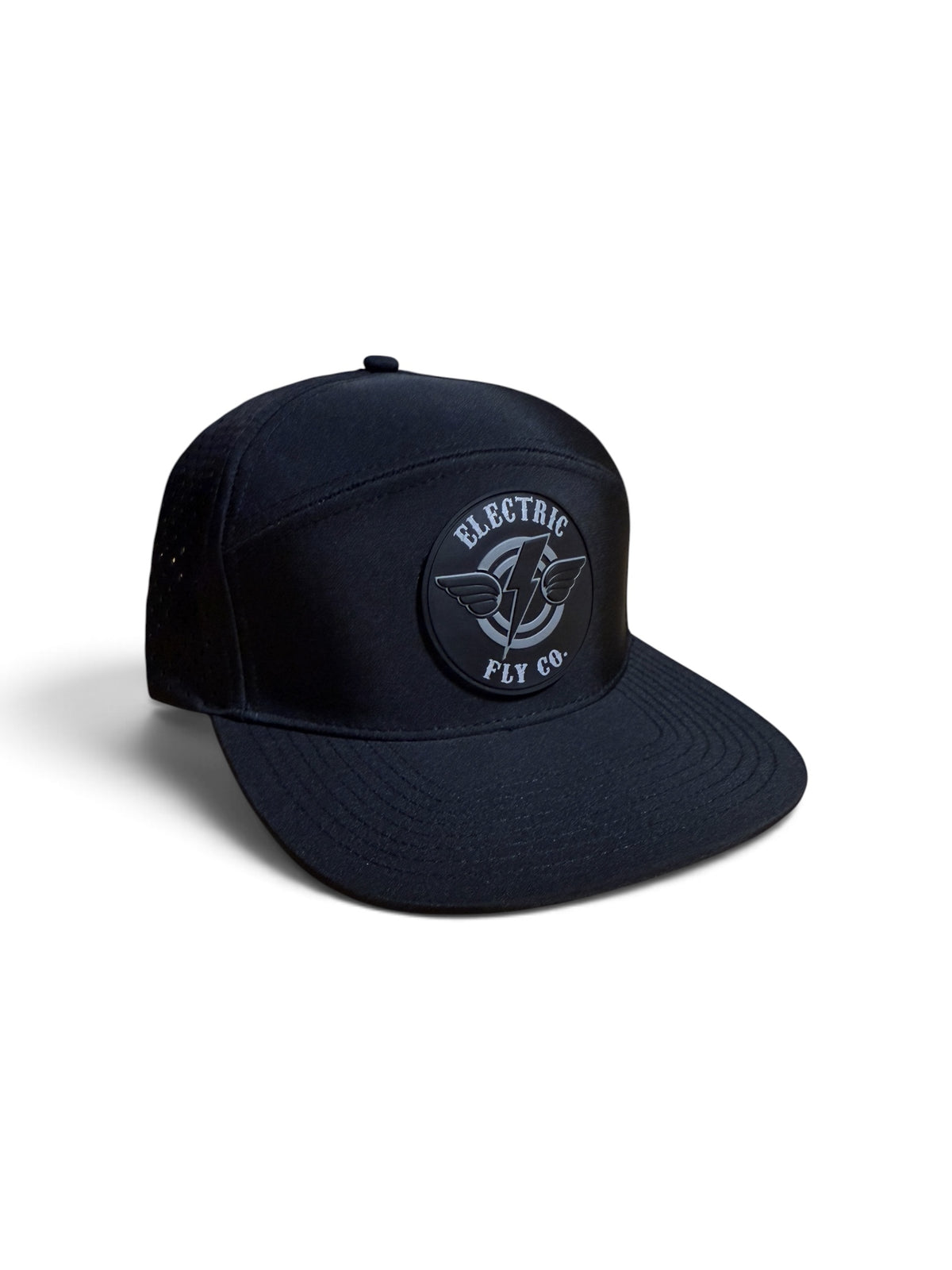EFC Blackout 7-Panel Flat Bill Snapback