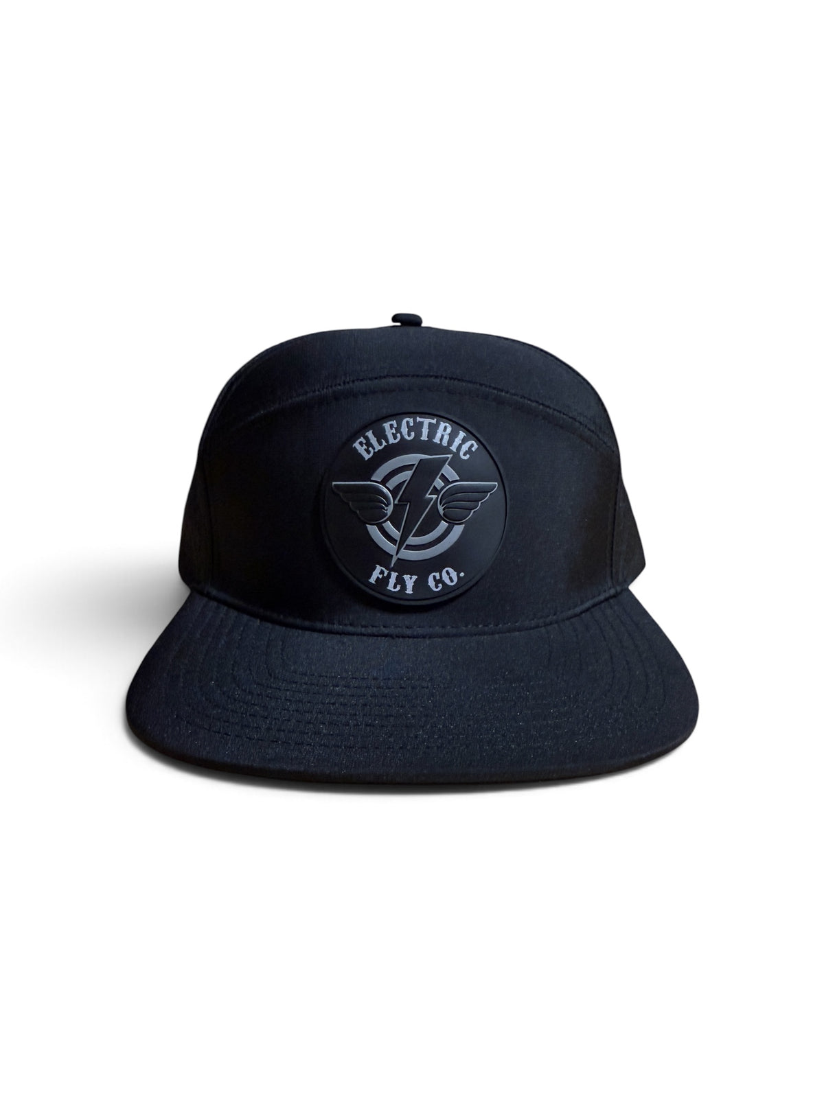 EFC Blackout 7-Panel Flat Bill Snapback