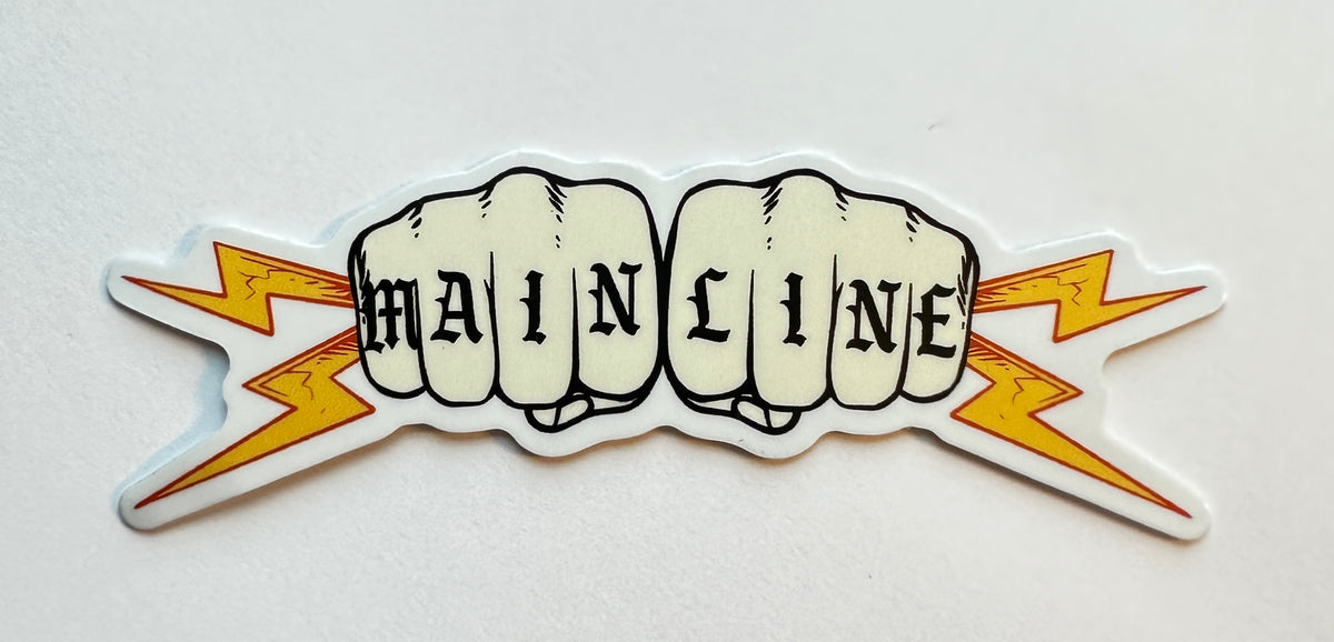 Main line sticker