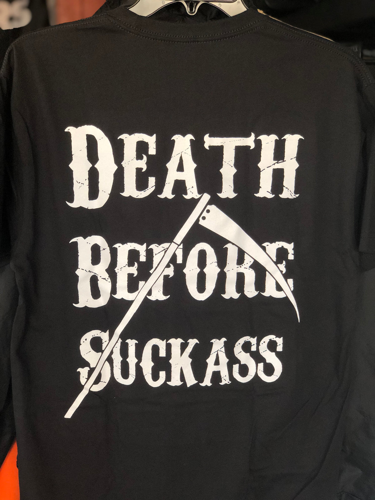 Death before suckass Tee